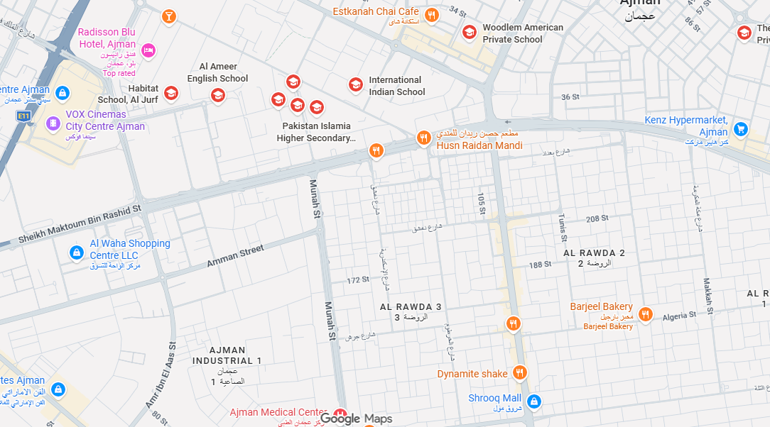 School Location Map